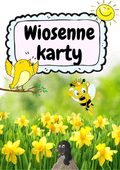 Wiosenne karty - bezpłatne PDF - edu - skarbnica.pl