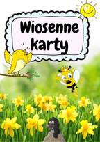 Wiosenne karty - bezpłatne PDF - edu - skarbnica.pl