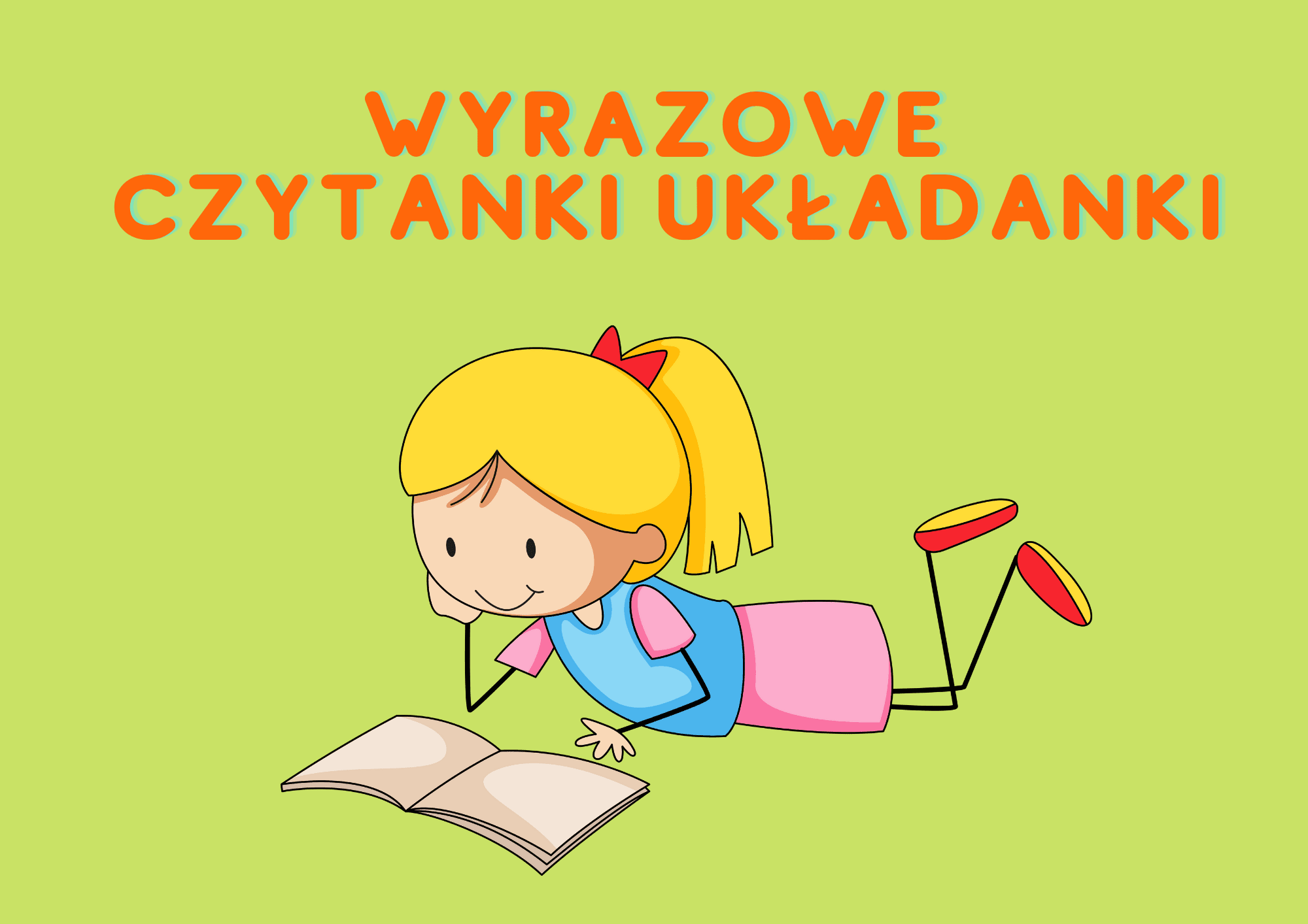 Wyrazowe czytanki i układanki zestaw dla dzieci - edu - skarbnica.pl