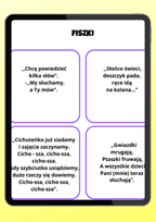 Zabawy wyciszające PDF dla dzieci - edu - skarbnica.pl