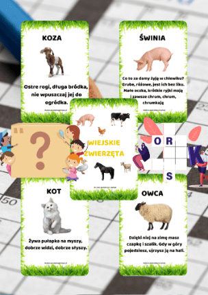 Zagadki zestaw edukacyjny dla dzieci - edu - skarbnica.pl