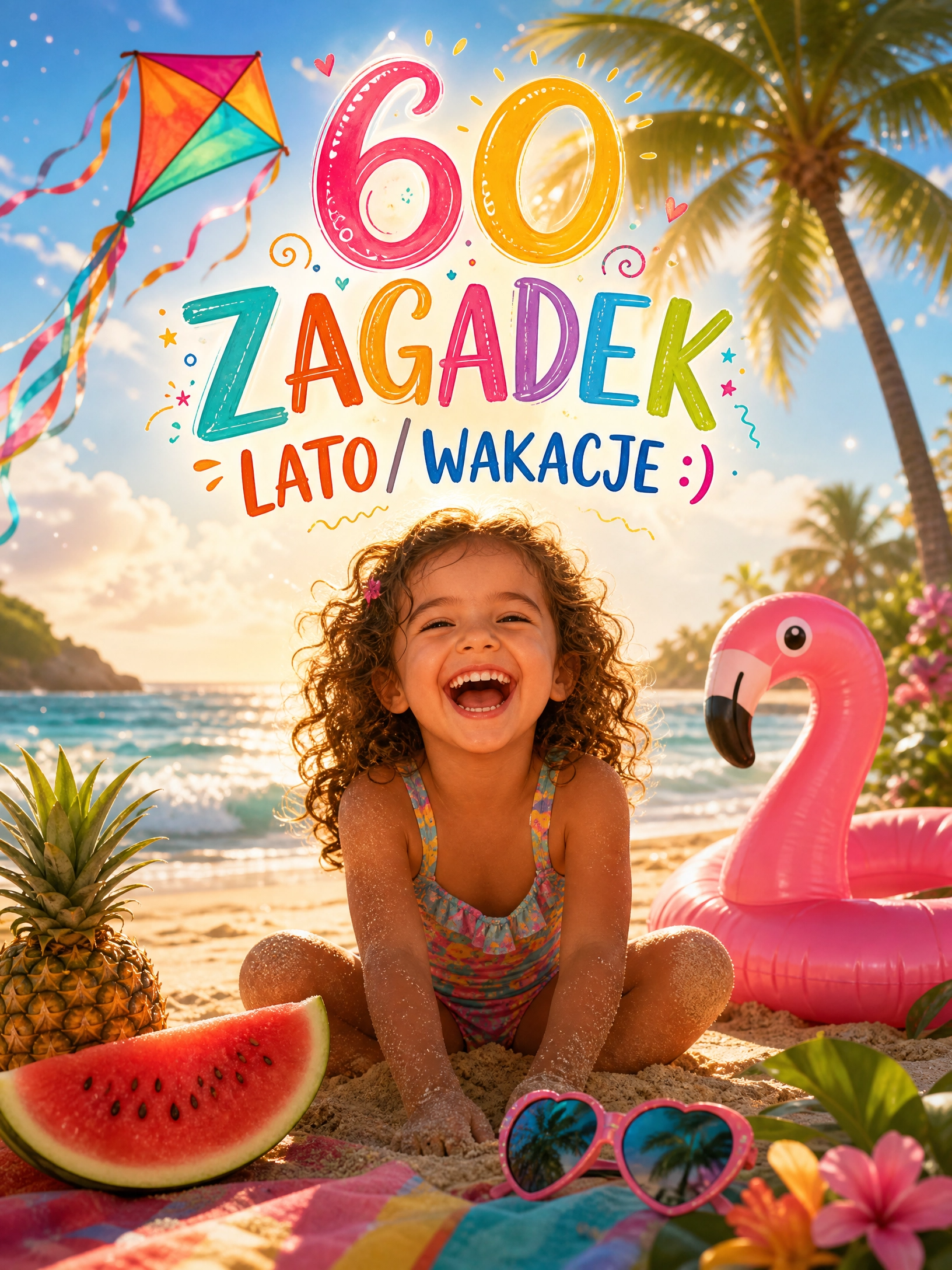 Zagadki - lato i wakacje - zestaw PDF