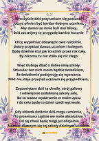 Autorski scenariusz - Pasowanie na ucznia