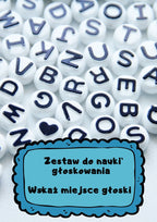 Zestaw do nauki głoskowania dla dzieci - edu - skarbnica.pl