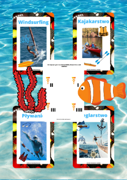 Zestaw Morski maluchy dla dzieci PDF - edu - skarbnica.pl