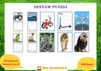 Zestaw puzzlowy PDF dla dzieci - edu - skarbnica.pl