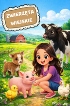 Zwierzęta Wiejskie zestaw dla dzieci - edu - skarbnica.pl